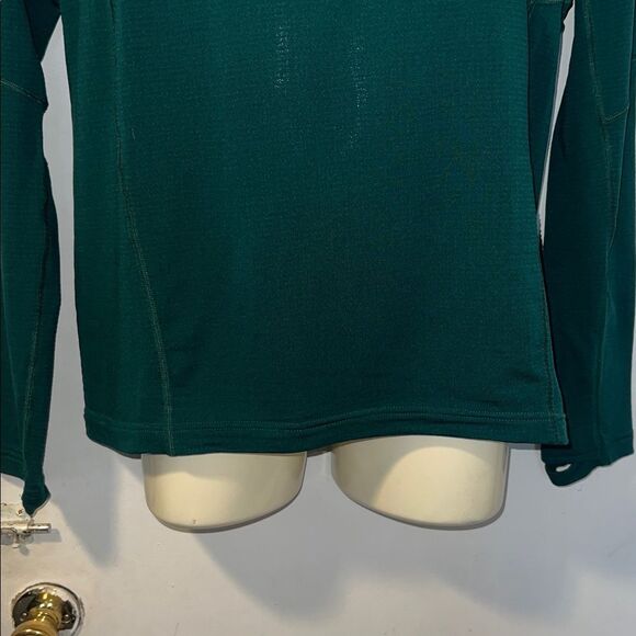 REI Co-op Hunter Green 1/4 Zip Base layer Top-M - Picture 3 of 9